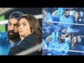 Alia bhatt and ranbir kapoor at football match 