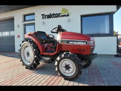 Mitsubishi Mt205 4X4 20Km Japoński Mini Traktorek Traktor.com.pl - Youtube