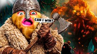PEANUT Thought It Would Be EASY | Beat VALHEIM On His First Try?