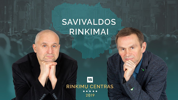 15min studijoje – speciali savivaldos rinkimų transliacija