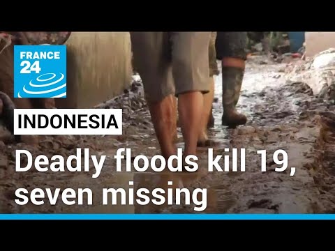 Indonesia floods and landslides kill 19 with seven missing • FRANCE 24 English