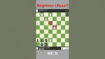 Beginner chess!! chess match highlight / 04 Oct 2023       #short  #chess  #chessgame  #chesscom