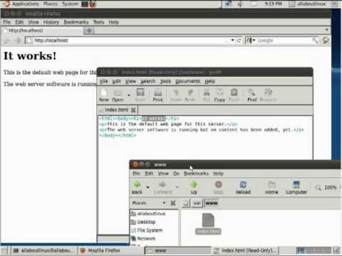 how to install apache2 in Ubuntu 11.04