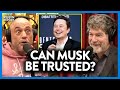 Joe rogan  bret weinstein discuss the enigma that is elon musk