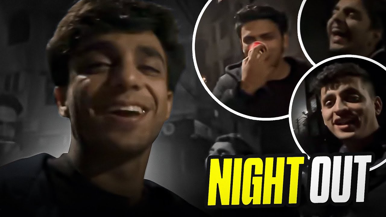 Night out in dilli 😍 Next level enjoy with brothers 😂