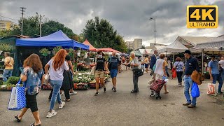 Bucharest, ROMANIA 🇷🇴 - BIGGEST MARKET IN THE COUNTRY - 4K - Walking Tour