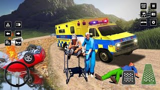 Heli Ambulance Simulator 2020: 3D Flying car games-gams-Android games screenshot 4