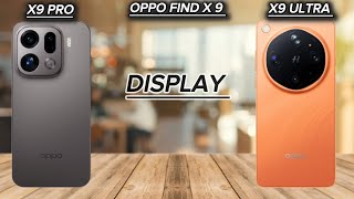 Full specs comparison new flagship phones OPPO find x9 pro And OPPO find x9 ultra Full review 🔥🔥