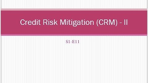Basel III Guideline: Eligible Financial Collateral S1 - E11
