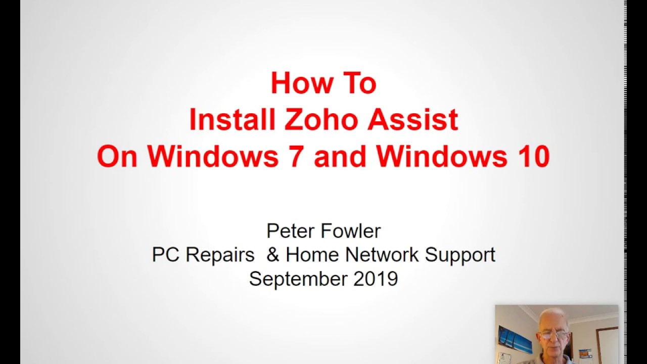 zoho คือ  2022  Install Zoho Assist Plugin on Windows 7 or Windows 10