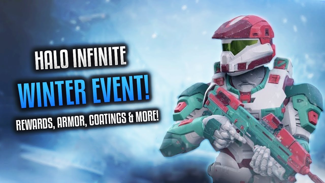 Halo Infinite - WINTER CONTINGENCY EVENT! All Rewards, Armor, Coatings, How To Level and MORE!