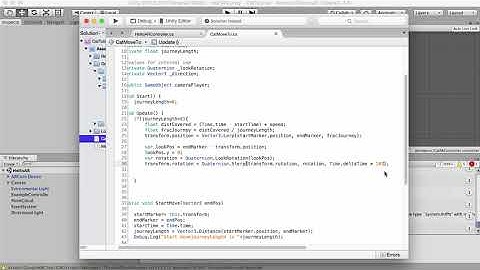 Unity ARCore Pet Simulator Part 5 - Rotating in direction of movement tutorial