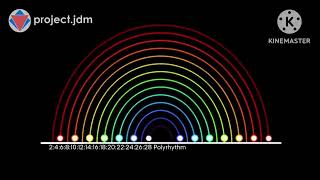 Rainbow Pendulum 1 🌈 | Pentatonic Scale