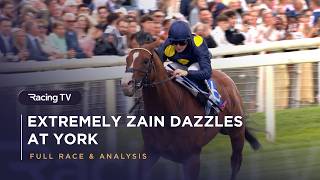 Was this one a Group horse in a handicap? Extremely Zain dazzles at York | Full Race | Racing TV