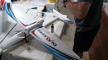 Bixler 2 Radio Controlled Sailplane Unboxing and Setup