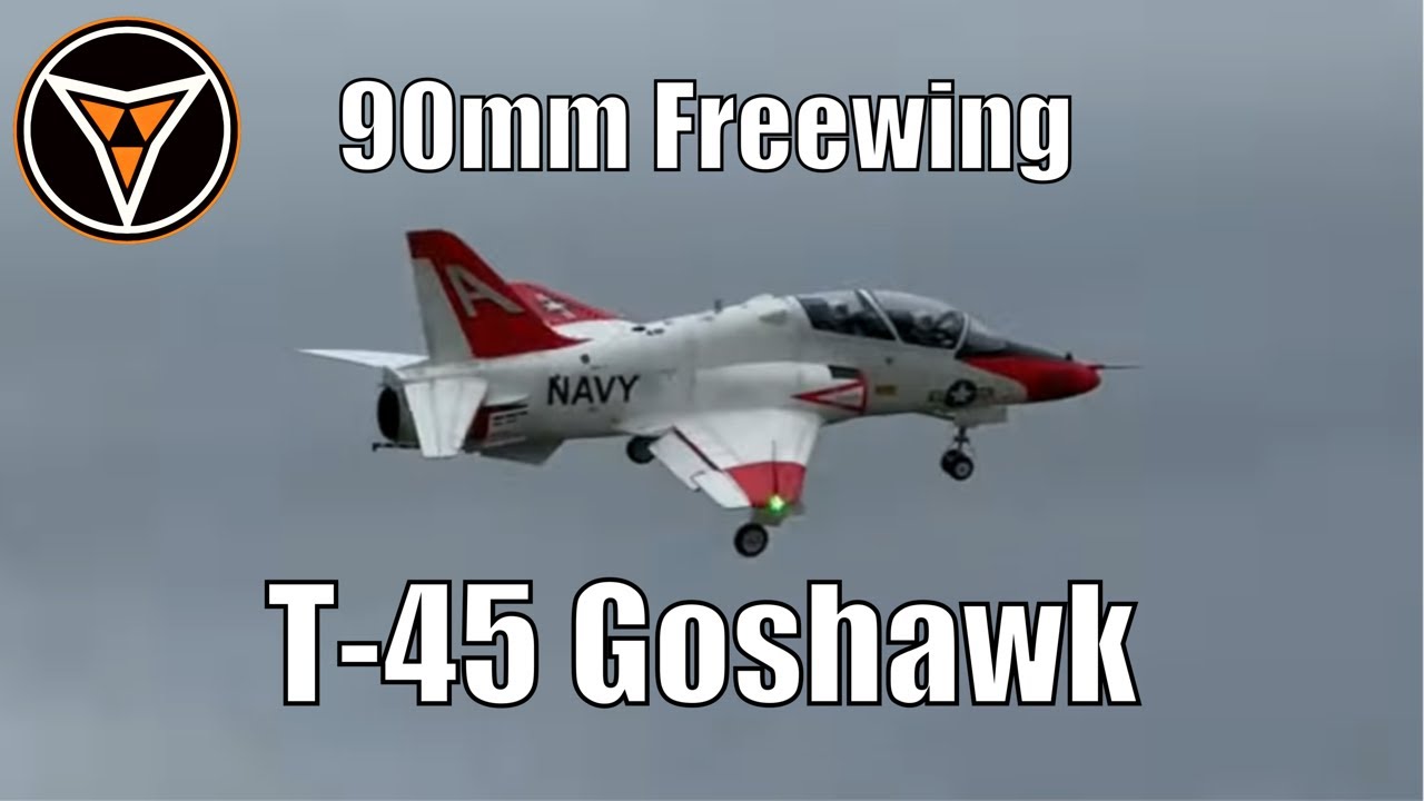 Wet stormy flight | Freewing 90mm T-45 Goshawk