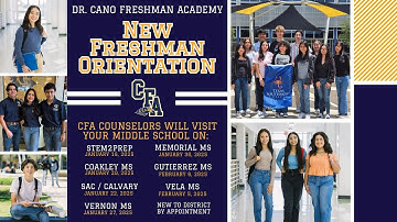 2025-2026 NEW 9th Grader Course Selection Video (Dr. Cano Freshman Academy)