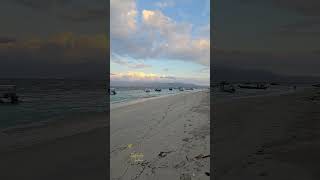 Gili Trawangan Island in Bali,Indonesia #shorts #beach #reels #tour #travel #solo #bali