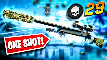 the 1-SHOT PELINGTON SNIPER LOADOUT for WARZONE!! (INSANE ADS SPEED) BETTER THAN THE KAR??