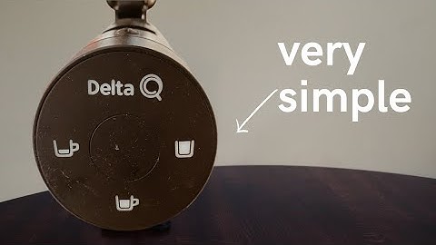 Delta Q MiniQool Espresso coffee machine [Review]