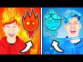 NOOB vs PRO vs HACKER In FIREBOY AND WATERGIRL!? (ALL LEVELS!)