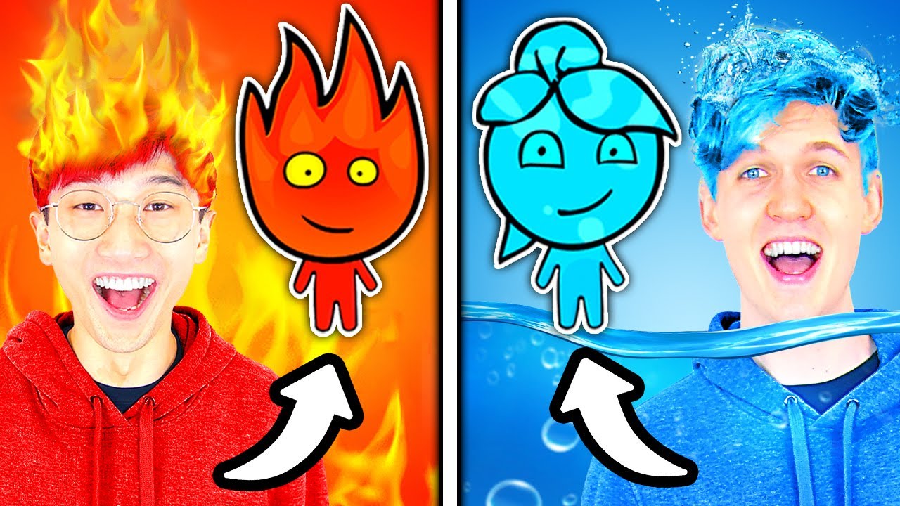 FIRE AND WATER MINEGIRL (Fireboy and Watergirl) 