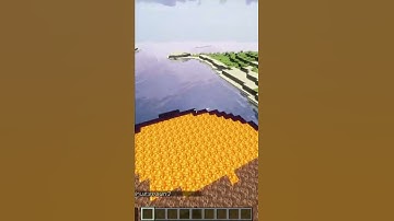 When The Nether Corrupts The Overworld | Minecraft #shorts