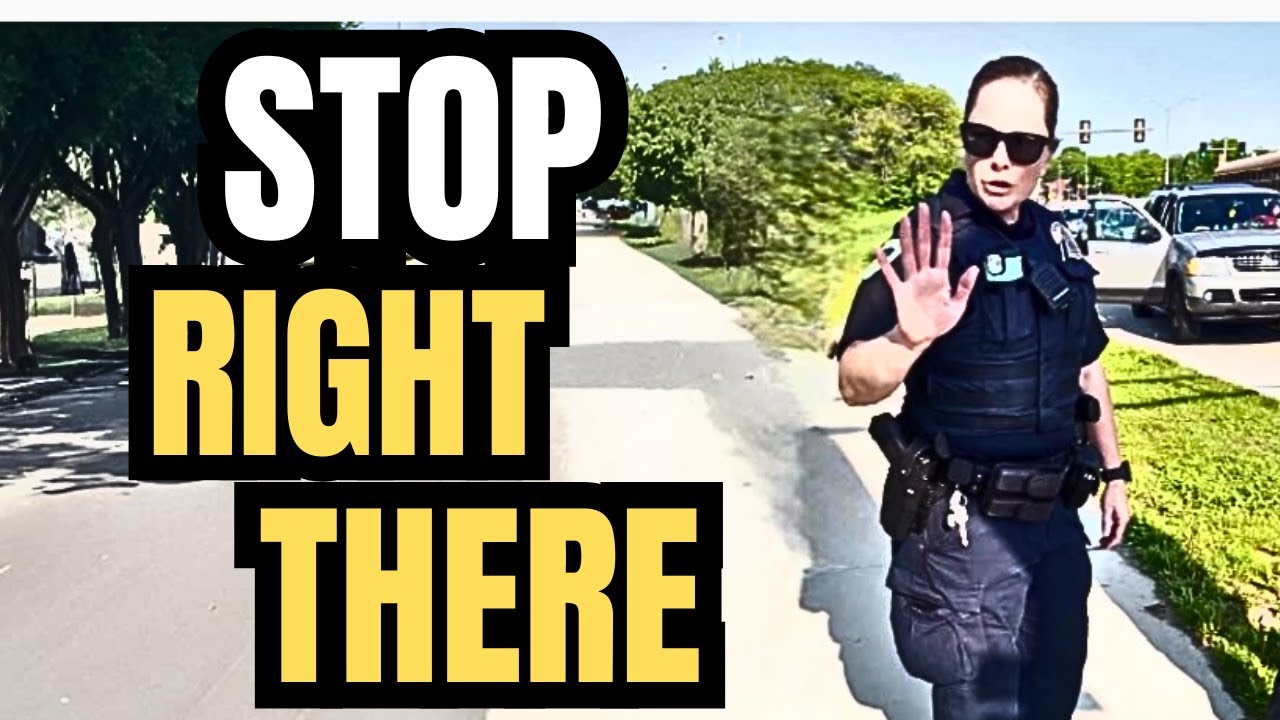 Сержанту пресекли действия гражданина из-за доступа к общественному тротуару.