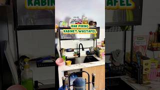rak piring kabinet wastafel #shortsvideo #youtubeshorts