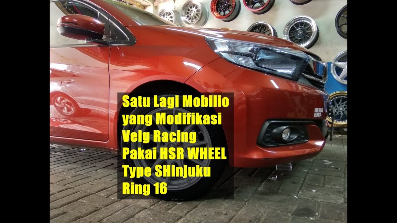  Modifikasi  All New Honda Mobilio  pakai Velg  HSR WHEEL Ring 