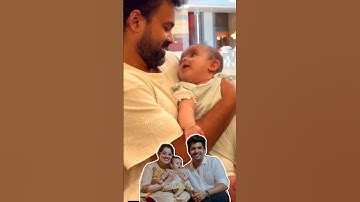 നടി ഐമിയുടെ കുഞ്ഞിനൊപ്പം ചാക്കോച്ചൻ 🤩 Kunchacko boban with aimy rose daughter