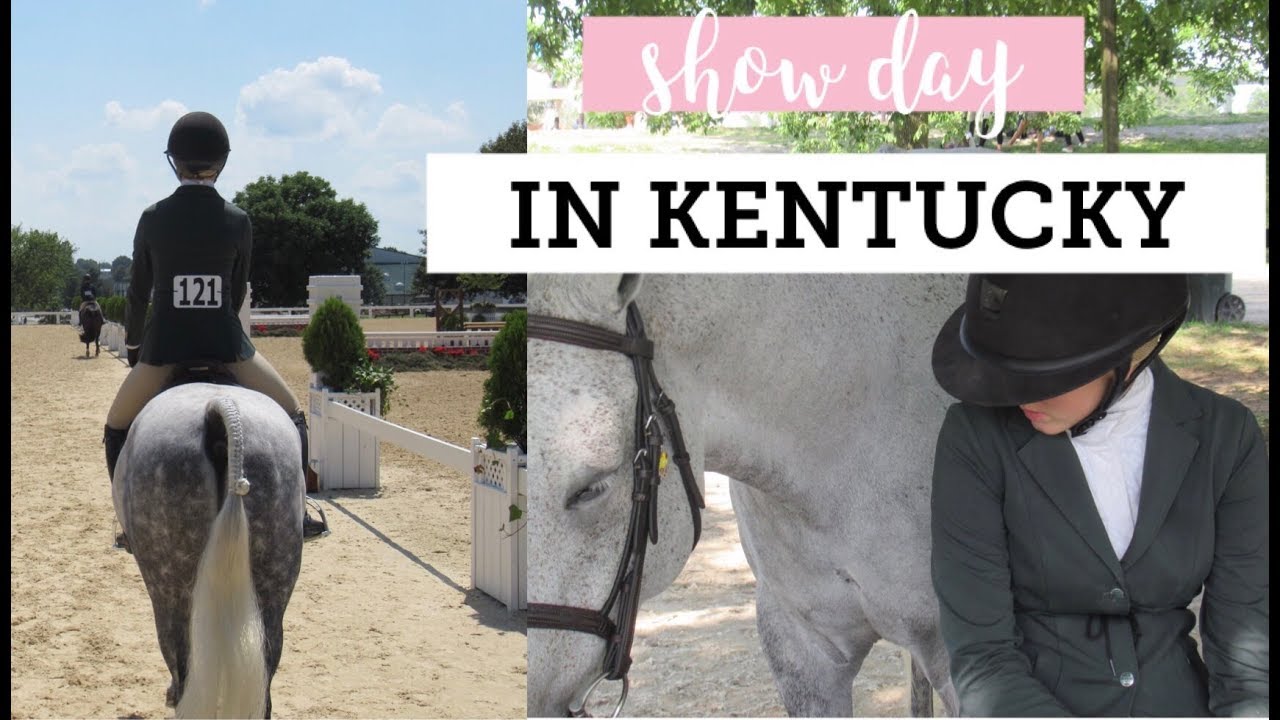 showing at the kentucky summer classic! (vlog 28) YouTube