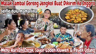 FINALLY COOKED JENGKOL, SHRIMP PEYEK & LODEH KLUWEH VEGETABLES‼️JENGKOL SAUCE REMEMBERED @DianBar...