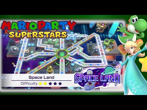 Mario Party Superstars - Walkthrough Gameplay - Space Land