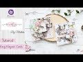 Simple,  Elegant Cards using Lavender Frost Collection  | Prima Marketing Inc