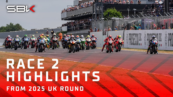 HIGHLIGHTS from Race 2 at Donington 🎩 | 2025 #UKWorldSBK 🇬🇧
