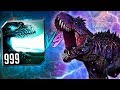 LVL 999 GODZILLA (ゴジラ) VS WORLD BOSS OMEGA 09! - Jurassic World - The Game | Ep. 383