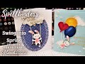 How to make a Swinging Bunny Card! | Spellbinders Die of the Month March 2022