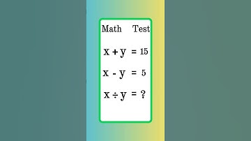 MATH QUIZ : MATH TEST: SOLVE IT : CLASS 9 : MATHS : :#maths   #class9   #cbse #mathstricks
