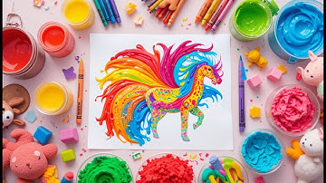 Guess the mixed colors of Squid Game 2 #squidgame2 #squidgame #colormixing #satisfying #asmr