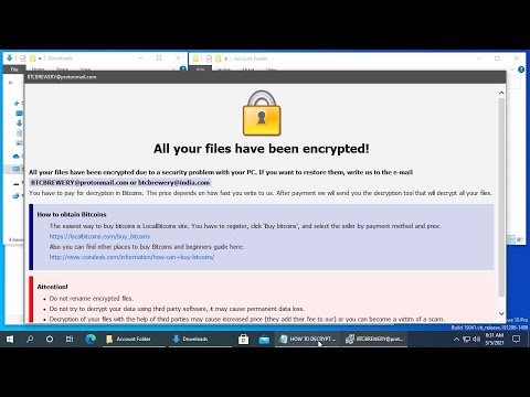 AppCheck Anti-Ransomware : DCRTR-WDM Ransomware (.crypt) Block Video