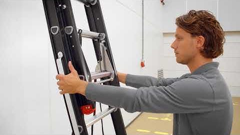 How to: ladder goed neerzetten  | Altrex