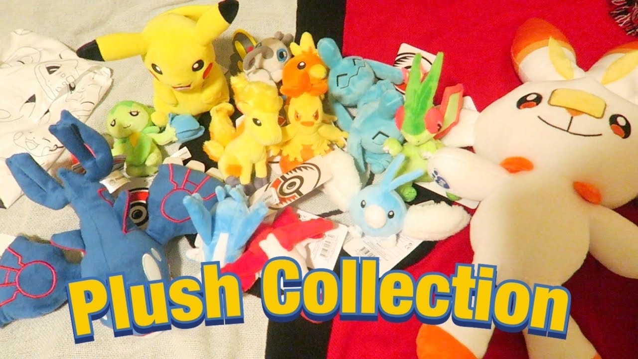 May 2021 Pokémon Plush Collection! pokemon center, buildabear