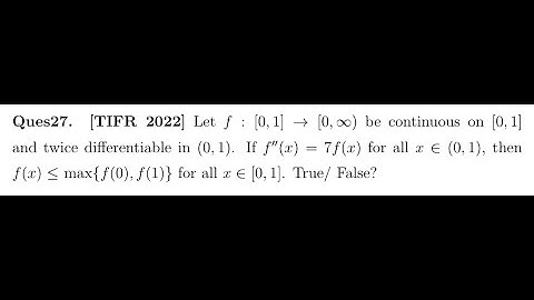 TIFR 2022 MATHS PhD SOLUTIONS GS2022