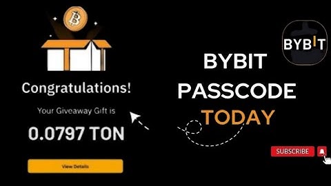 bybit giveaway passcode | bybit giveaway today |