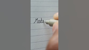 Madeline name in cursive