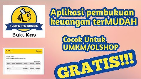 Cara pencatatan keuangan gratis paling mudah dengan Aplikasi Buku kas | IYIE TUTORIAL