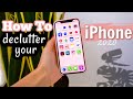 HOW TO DECLUTTER YOUR PHONE 2020 | simple organizing tips & tricks (minimalist)