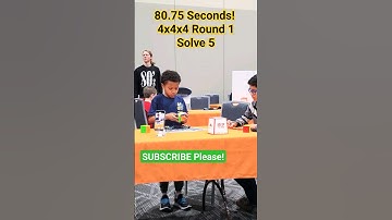 80.75 Seconds! Utah Ice Cubing 24