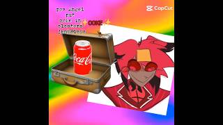 ANGEL!!!#jokes #prank #alastor #funny #coke #lucifer #run #help #hazbinhotel #lol #edit #radio #no